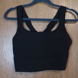 Athleta warrior twist sports bra L D-DD